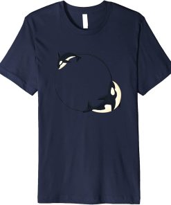 Cool Orcas Whale Cute Orca Lover Men Women Premium T-Shirt