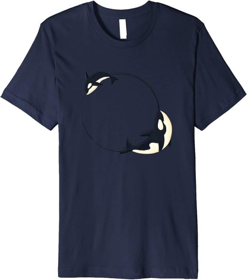 Cool Orcas Whale Cute Orca Lover Men Women Premium T-Shirt
